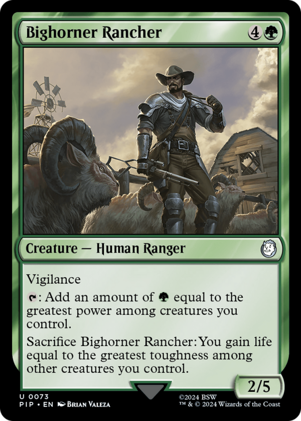 Bighorner Rancher [Fallout] on Sale