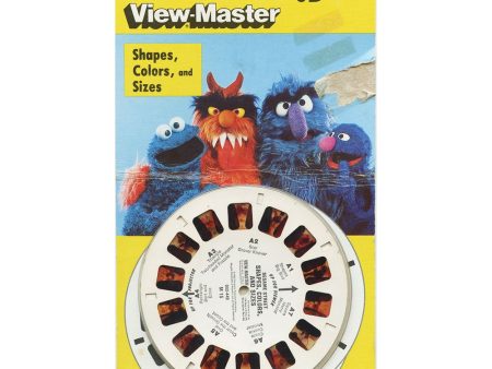 Sesame Street - View-Master 4 Reel Set on Card - NEW - M15 on Sale