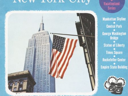 New York City - View-Master 3 Reel Packet - vintage - A653-S4 Supply