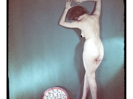 3D Stereo Realist Pin-Up Slide -  Against the Wall  - vintage Online Hot Sale