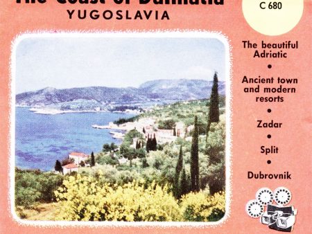 Coast of Dalmatia - Yugoslavia - View-Master 3 Reel Packet - vintage - C680-BS4 Discount