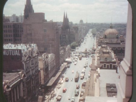 Melbourne I, Victoria Australia - View-Master Single Reel - 1956 - vintage - 5041 Online Hot Sale