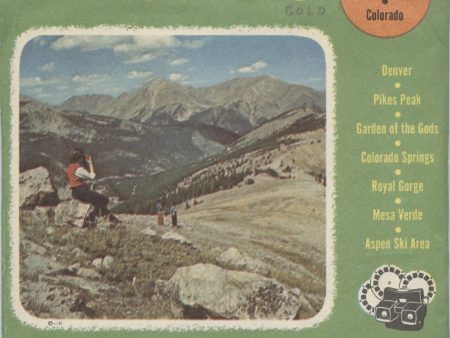 Colorado - View-Master 3 Reel Packet - 1956 - vintage - COLO-1,2,3-S3 Cheap