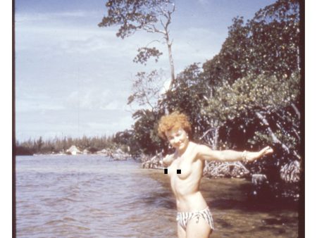 3D Stereo Twin - 35mm Pinup Slides -  Ready to Swim  - vintage For Sale