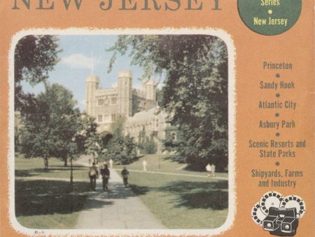 New Jersey - View-Master 3 Reel Packet - vintage - NJ-1,2,3- S3 Supply