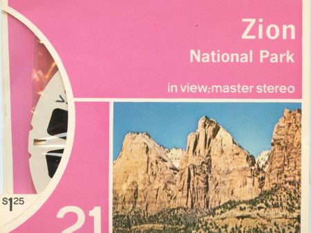 Zion National Park - View-Master 3 Reel Packet - vintage - A347-SX Online now