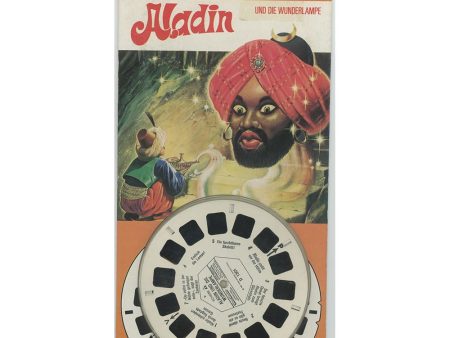 Aladin und die Wunderlampe - View-Master 3 Reel Set on Card - unopened - 1986 - vintage - BD 130D on Sale