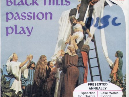 Black Hills Passion Play - View-Master 3 Reel Packet - vintage - economy - A491-G1A Online