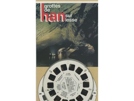 Grottes de Han Sur Lesse - View-Master 3 Reel Set on Card - 1983 - BC363-123FM Supply