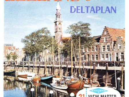 Zeeland and Deltaplan - View-Master 3 Reel Packet - vintage - C393E-BS6 Fashion