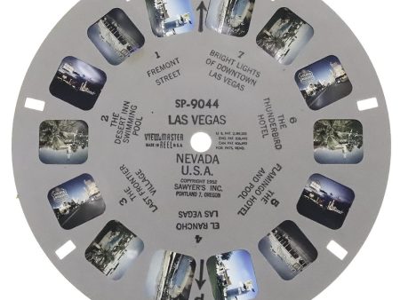 Las Vegas Nevada USA - View-Master SP Reel - vintage - 1952 - (SP-9044x) For Discount