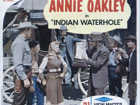 Annie Oakley in Indian Waterhole - View-Master 3 Reel Packet - vintage - B470-S6A on Sale