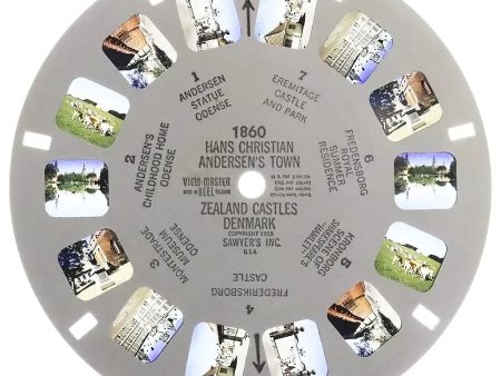 Hans Christian Anderson s Town - View-Master Printed Reel - 1955 - vintage - #1860 Online Hot Sale