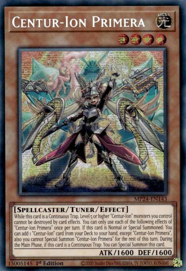 Centur-Ion Primera [MP24-EN143] Prismatic Secret Rare Online Hot Sale