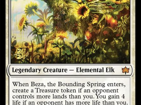 Beza, the Bounding Spring [Bloomburrow Prerelease Promos] Discount