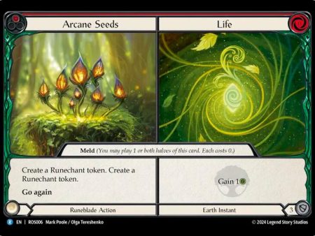 Arcane Seeds    Life [ROS006] (Rosetta)  Rainbow Foil For Cheap