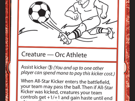 All-Star Kicker [Mystery Booster 2 Playtest Cards] For Cheap