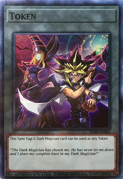 Token: Yami Yugi & Dark Magician [TKN5-EN006] Super Rare Online Hot Sale