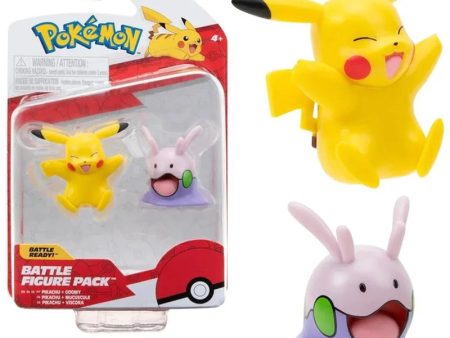 Pokemon Pikachu & Goomy Battle Figure Pack Cheap