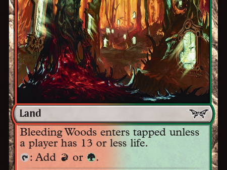 Bleeding Woods [Duskmourn: House of Horror] Cheap