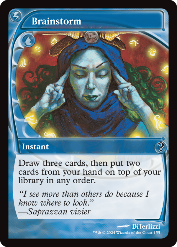 Brainstorm (Future Sight) [Mystery Booster 2] Hot on Sale