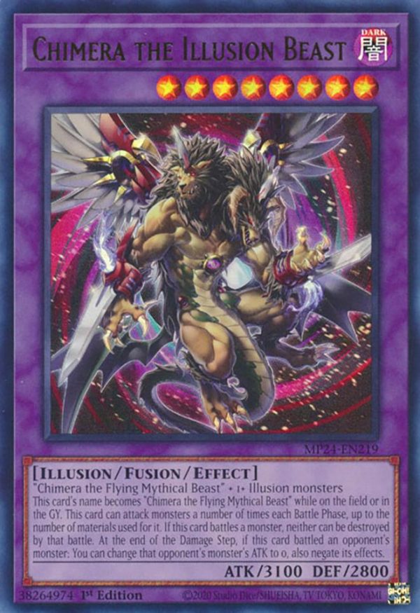 Chimera the Illusion Beast [MP24-EN219] Ultra Rare Online now