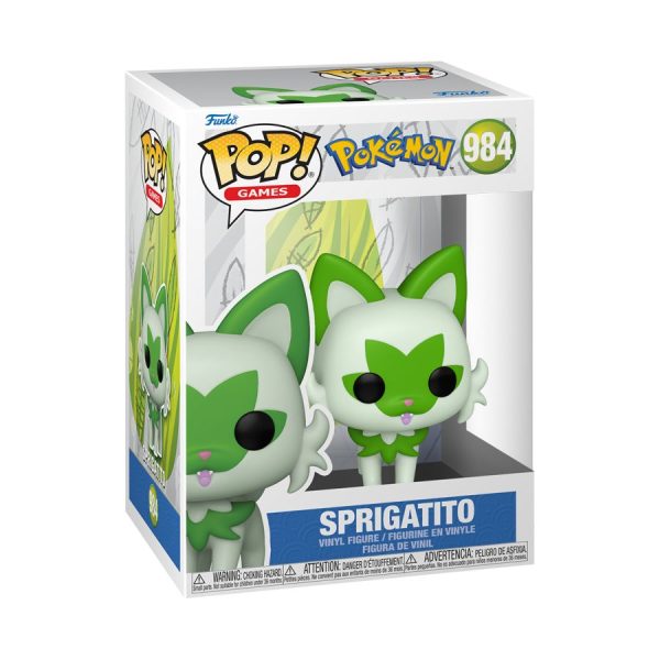 Pokemon - Sprigatito Pop! Vinyl 984 Fashion