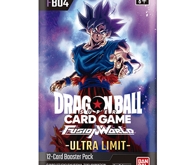 DBS Fusion World Booster Pack - Ultra Limit [FB04] Online Sale