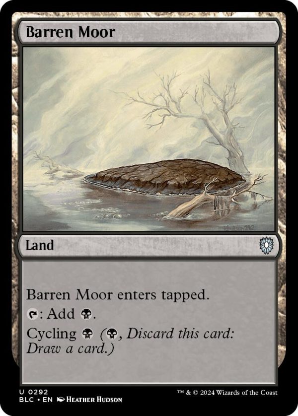 Barren Moor [Bloomburrow Commander] Sale