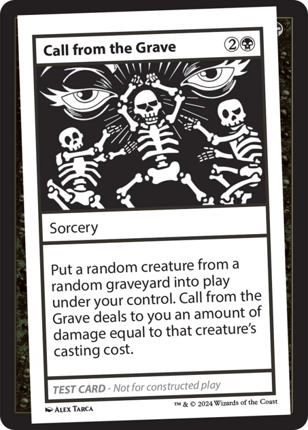 Call from the Grave [Mystery Booster 2 Playtest Cards] Hot on Sale