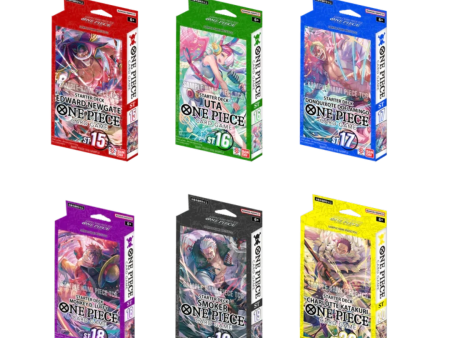 One Piece TCG - Starter Decks [ST-15 to ST-20] Sale