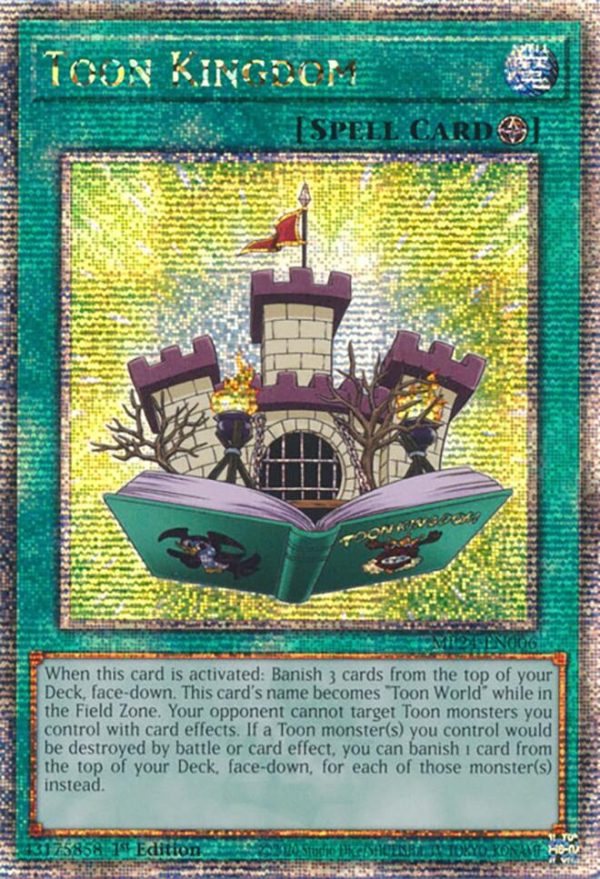 Toon Kingdom [MP24-EN006] Quarter Century Secret Rare Online Sale