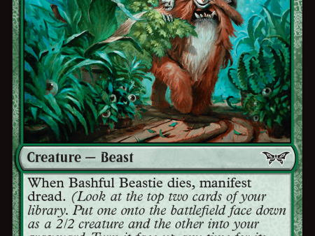 Bashful Beastie [Duskmourn: House of Horror] Sale