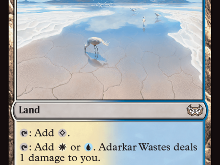 Adarkar Wastes [Duskmourn: House of Horror Commander] For Cheap