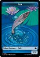 Bird (011)    Fish Double-Sided Token [Bloomburrow Commander Tokens] on Sale