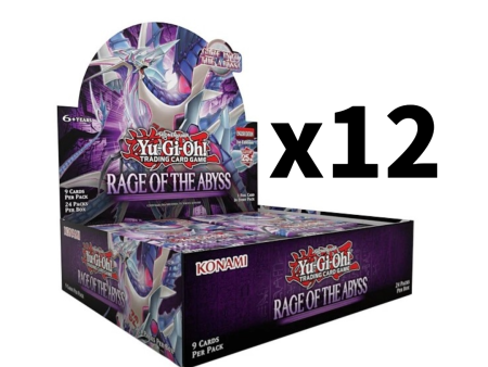 YGO Booster Case - Rage of the Abyss (1st Edition) For Discount