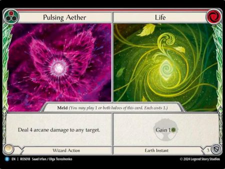 Pulsing Aether    Life [ROS018] (Rosetta)  Rainbow Foil For Sale