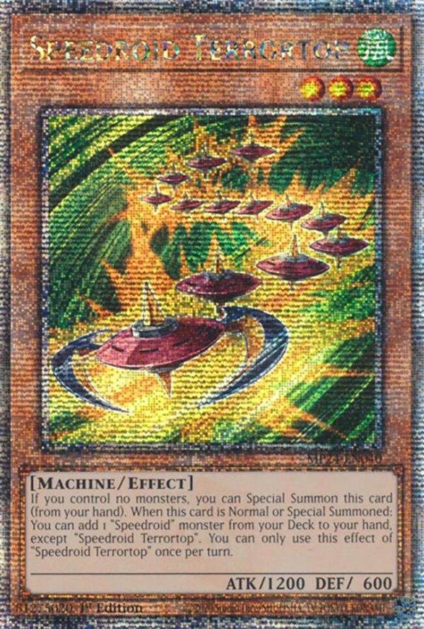 Speedroid Terrortop [MP24-EN040] Quarter Century Secret Rare Online