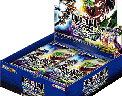 DBS Masters Booster Box - Zenkai 09 Ultimate Advent (DBS-B26) Sale