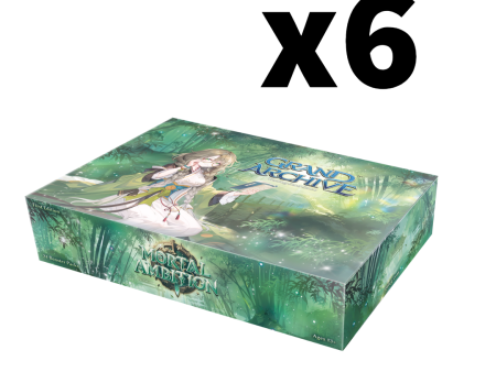 Grand Archive Booster Case – Mortal Ambition (1st Edition) on Sale