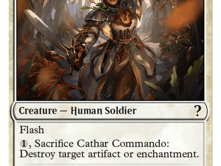 Cathar Commando (White Border) [Mystery Booster 2] Online Hot Sale