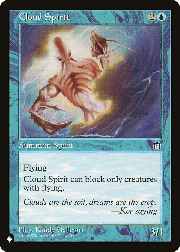 Cloud Spirit [The List] Supply