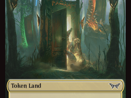 Everywhere    Copy Double-Sided Token [Duskmourn: House of Horror Tokens] Cheap