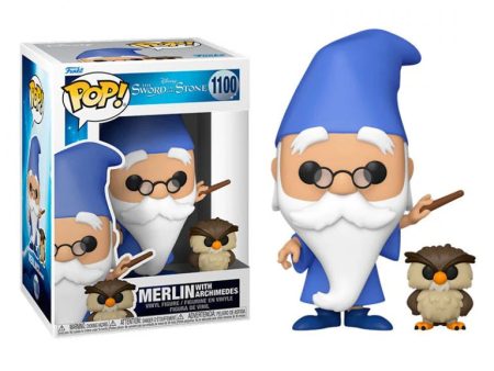 Disney - Merlin with Archimedes Pop! 1100 on Sale