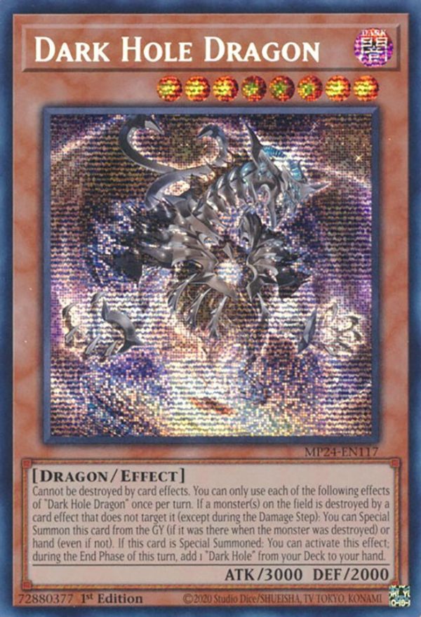 Dark Hole Dragon [MP24-EN117] Prismatic Secret Rare Supply