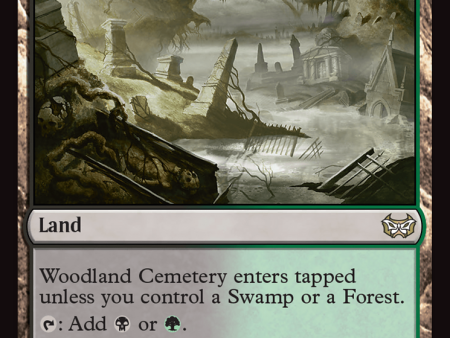 Woodland Cemetery [Duskmourn: House of Horror Commander] Sale