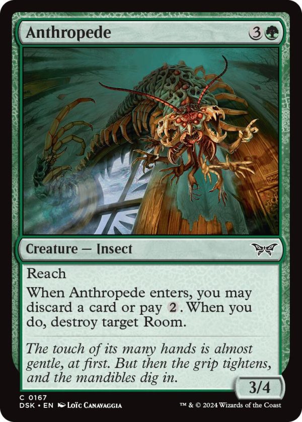 Anthropede [Duskmourn: House of Horror] For Discount