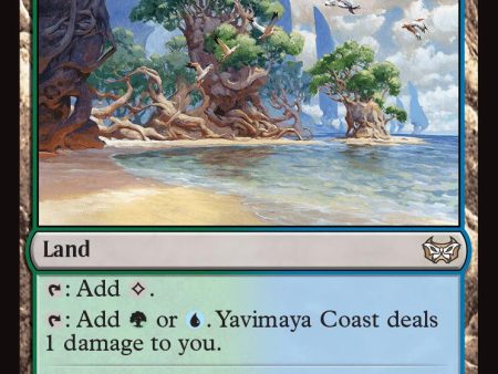 Yavimaya Coast [Duskmourn: House of Horror Commander] Cheap