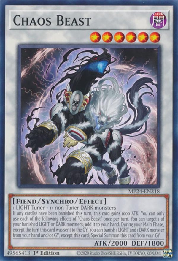 Chaos Beast [MP24-EN318] Common Online