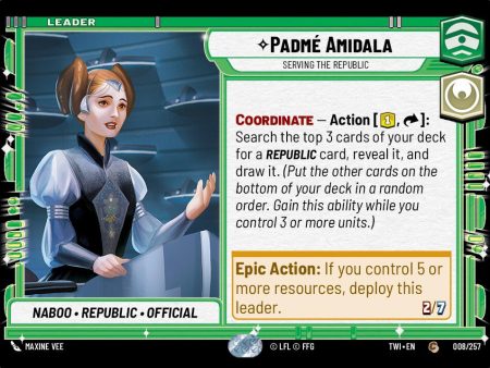 Padmé Amidala - Serving the Republic (008 257) [Twilight of the Republic] Supply